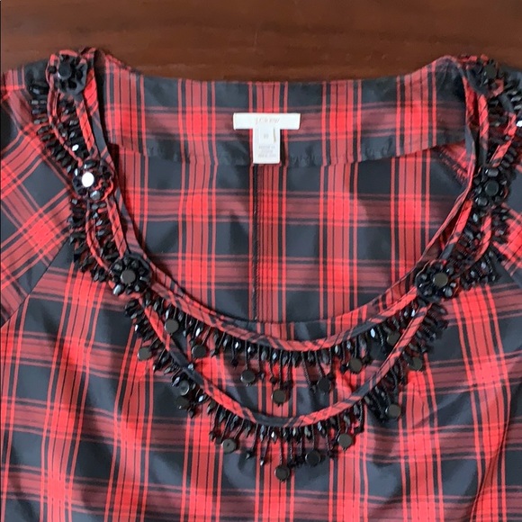 🥂J.Crew silk blouse, perfect for the holidays! - Picture 2 of 8